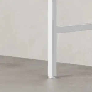 White steel 75 cm