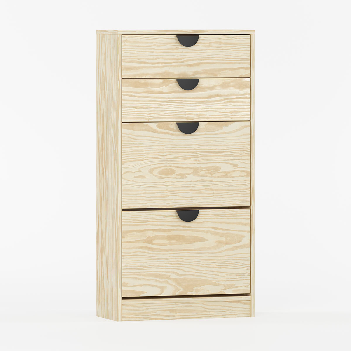 design skoskab med låger